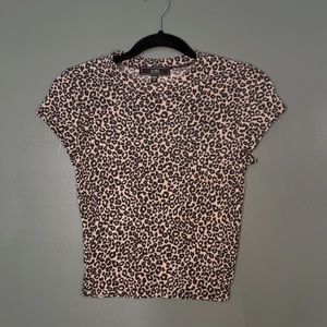 Cheetah Print Blouse (XS)